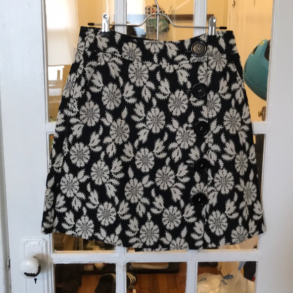 Tibi Flower Print Skirt - Picture 1 of 6